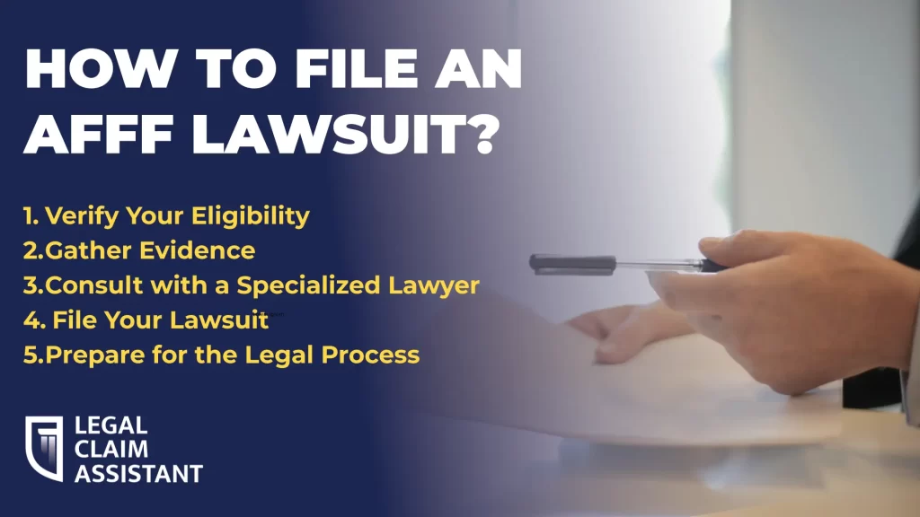 how to file an afff lawsuit