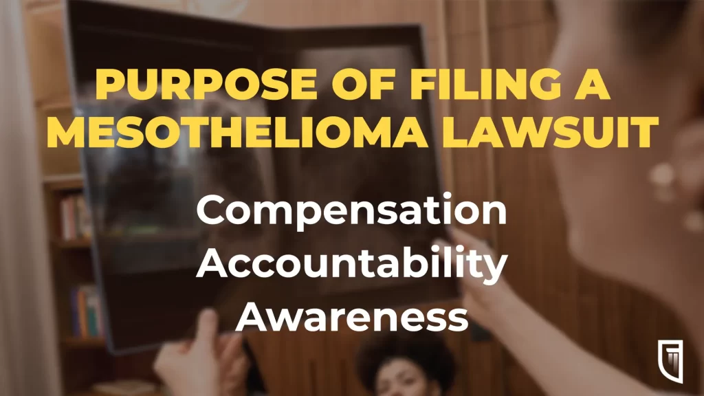 purpose of filing a mesothelioma lawsuit and get compensation