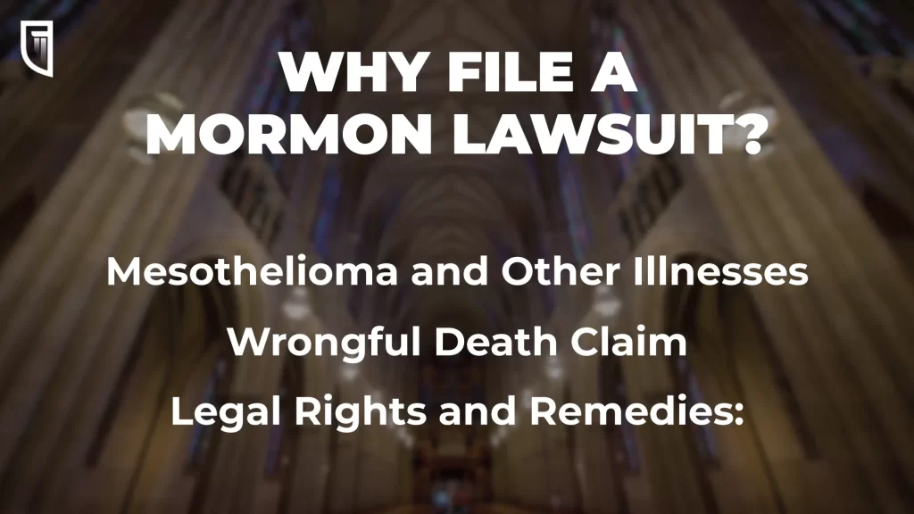 why file a mormon lawsuit