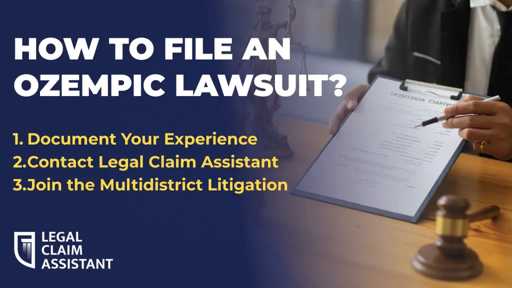 how to file an ozempic lawsuit