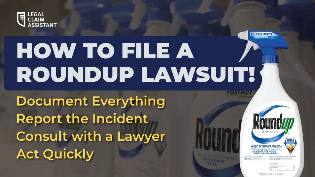 how to file a roundup lawsuit