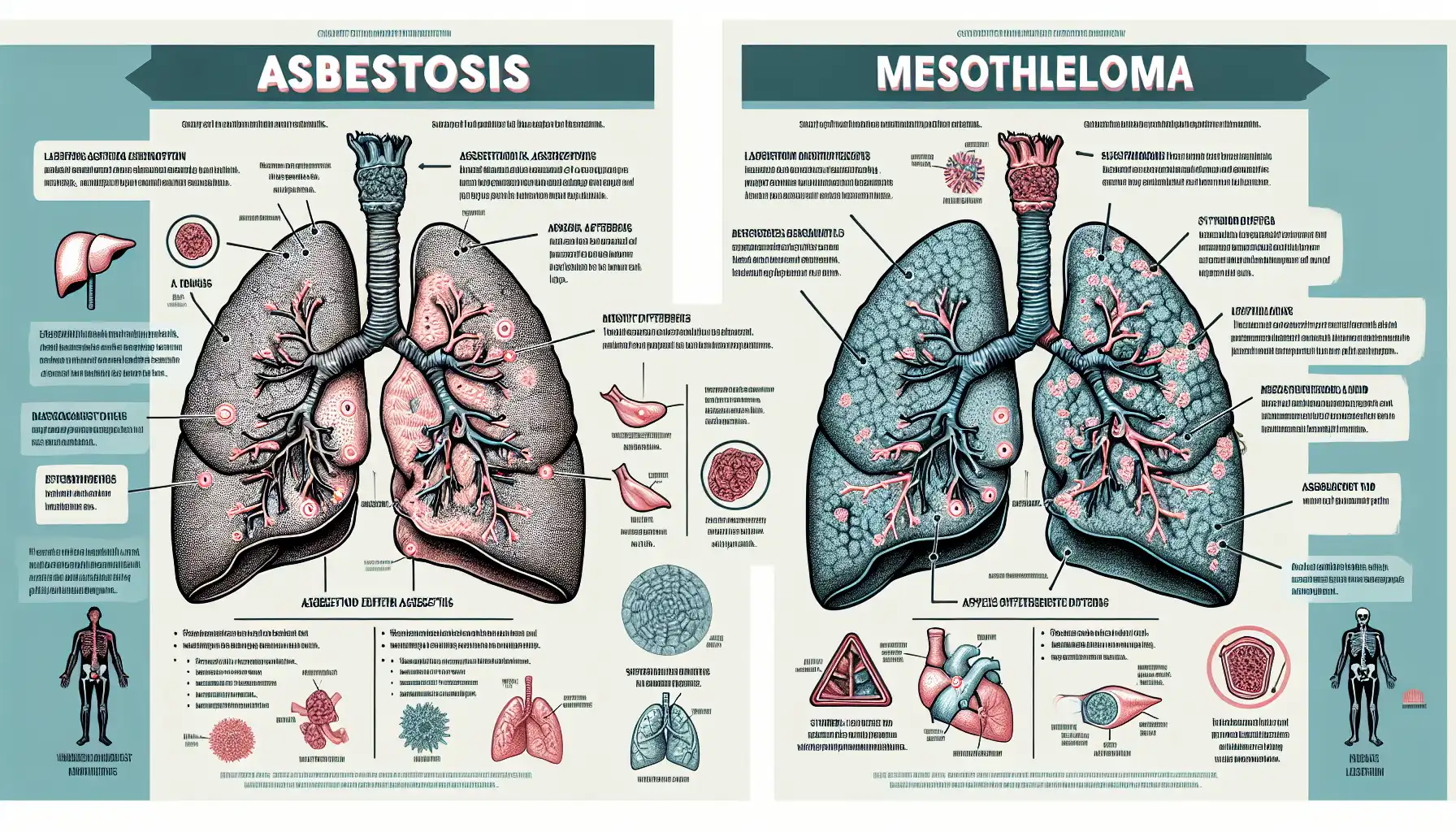 What Are the Key Differences Between Asbestosis vs Mesothelioma and How to Identify Them