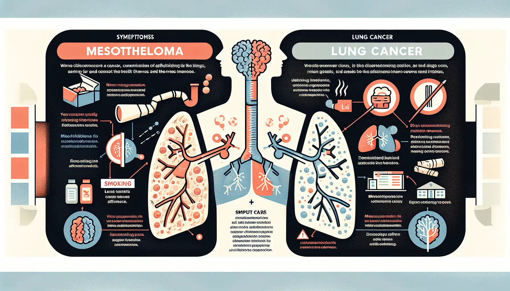 How to Tell the Difference Between Mesothelioma vs Lung Cancer