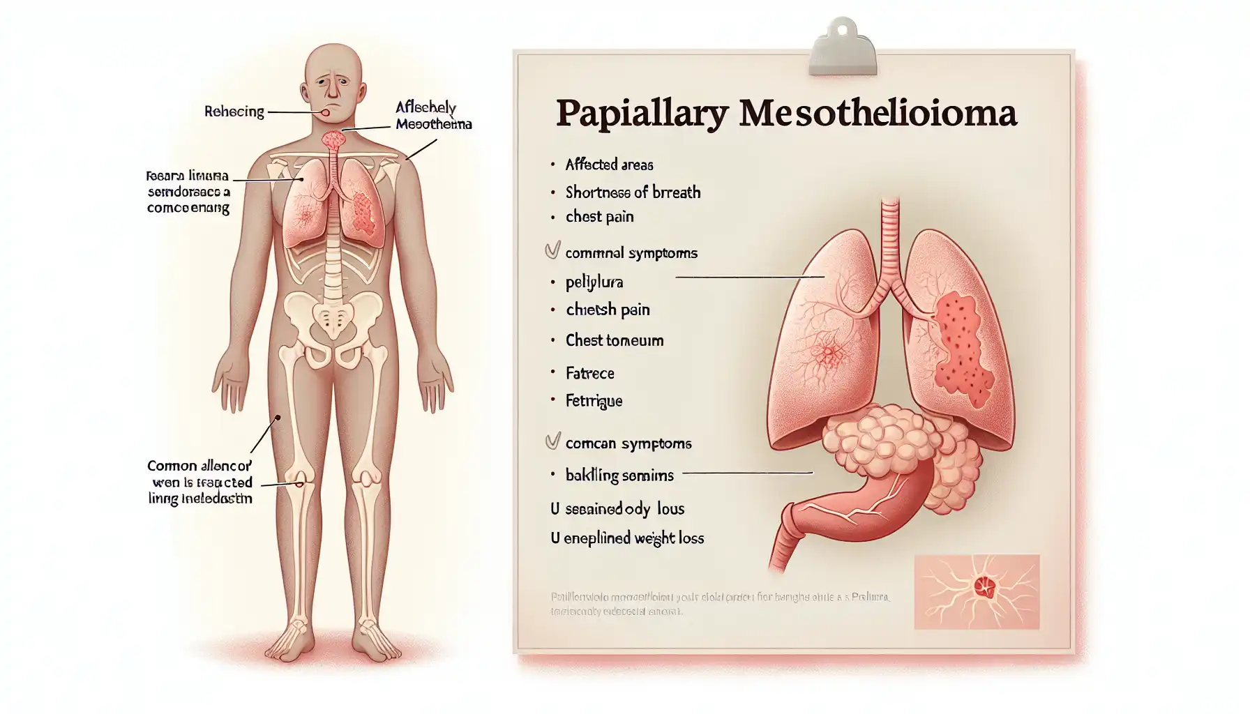 Everything You Should Know About Papillary Mesothelioma and Its Symptoms