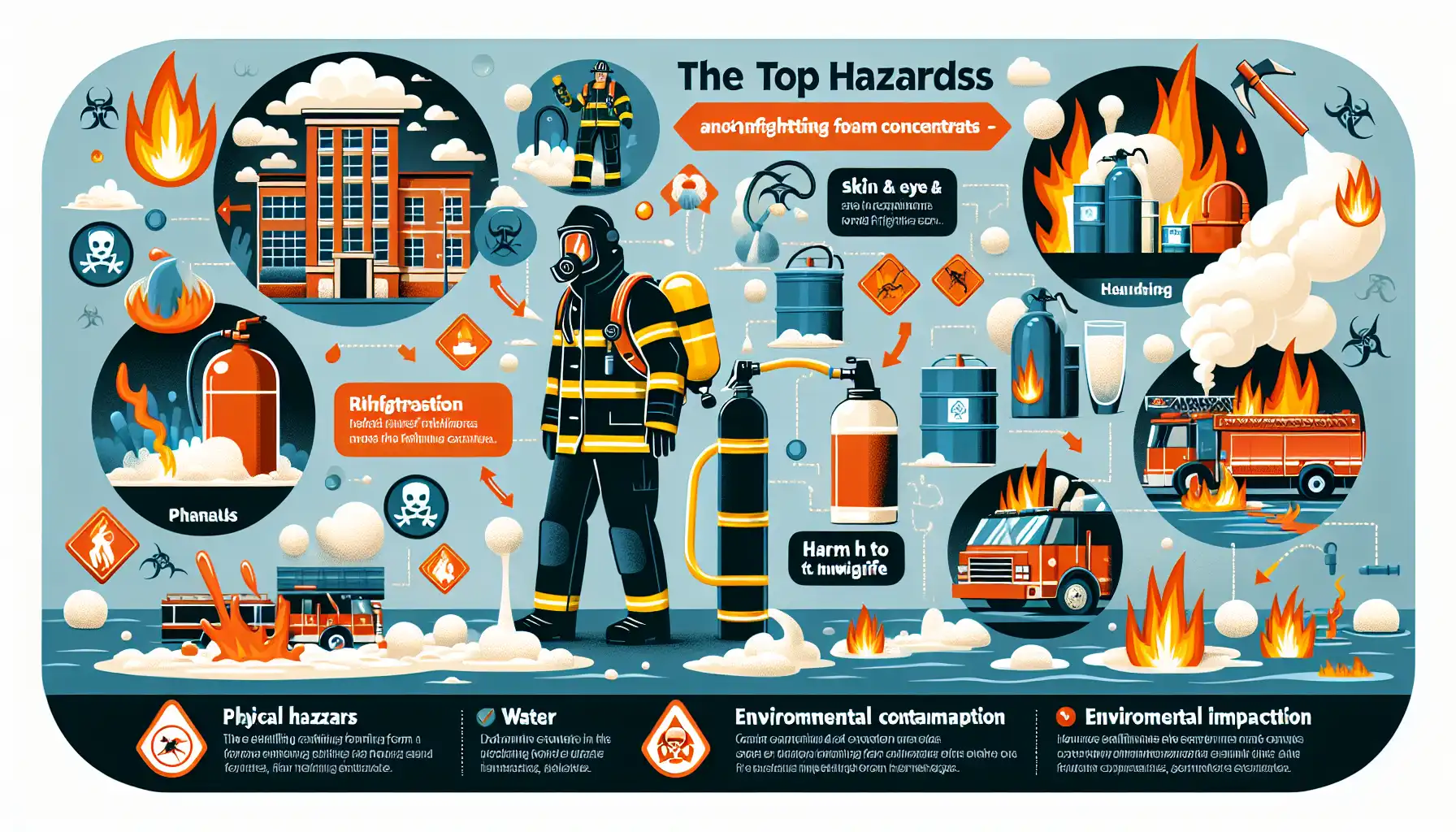 The Most Dangerous Hazards Associated with Firefighting Foam Concentrates