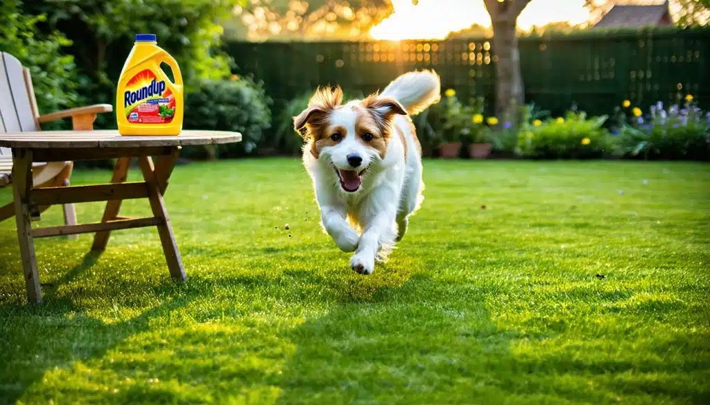 is roundup safe for dogs