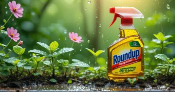 is roundup dangerous after it dries