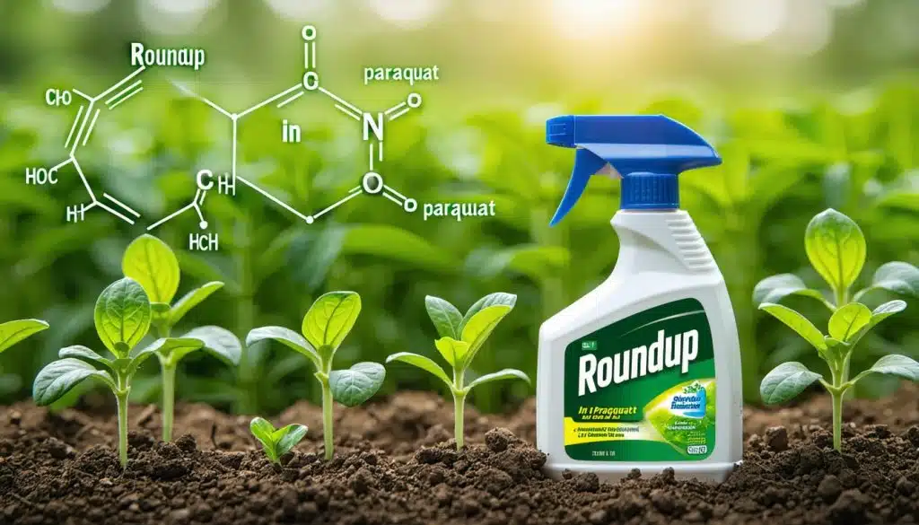 is paraquat in roundup