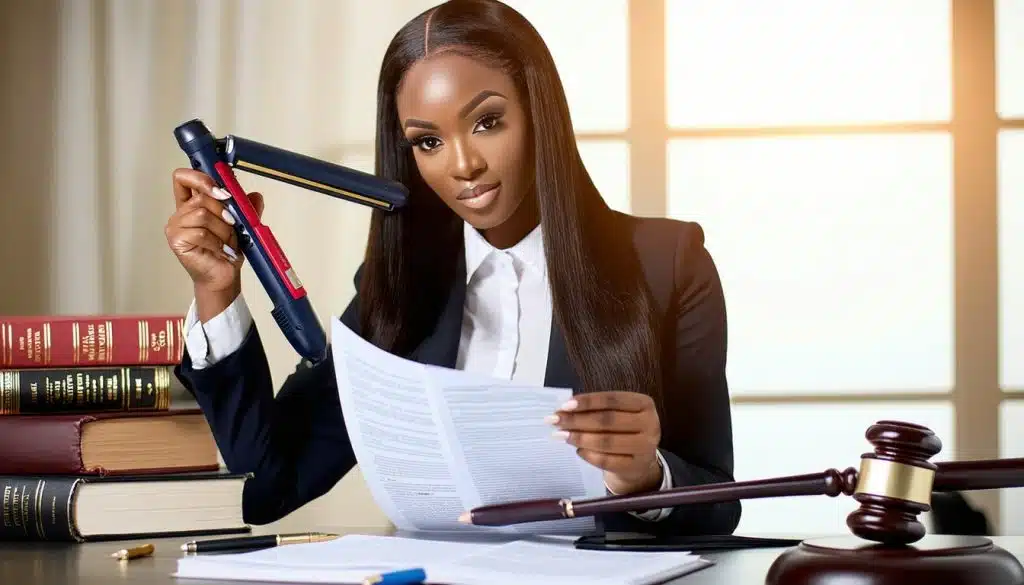 hair straightener lawyer