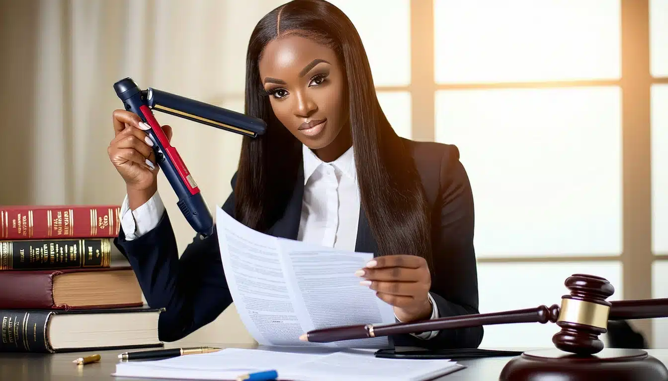 hair straightener lawyer