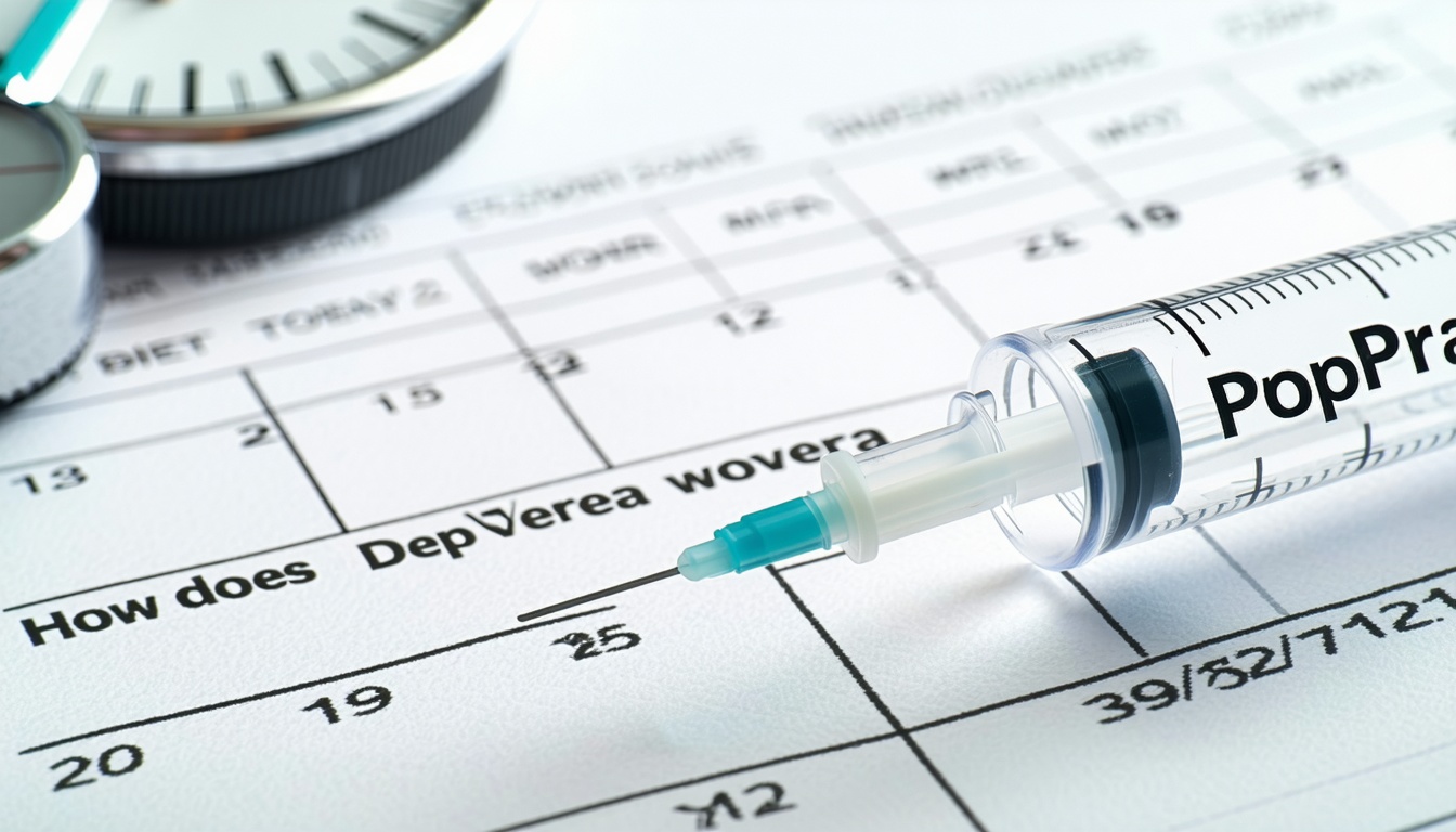 how does depo provera work