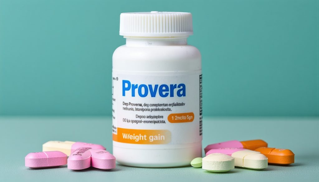 depo provera weight gain