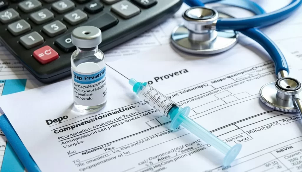 depo provera compensation