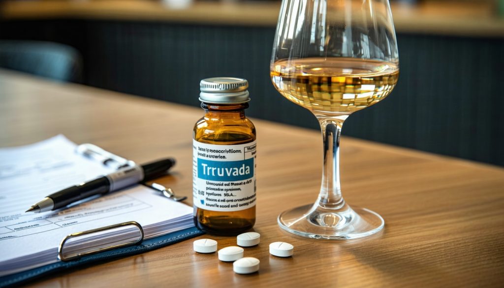 truvada and alcohol