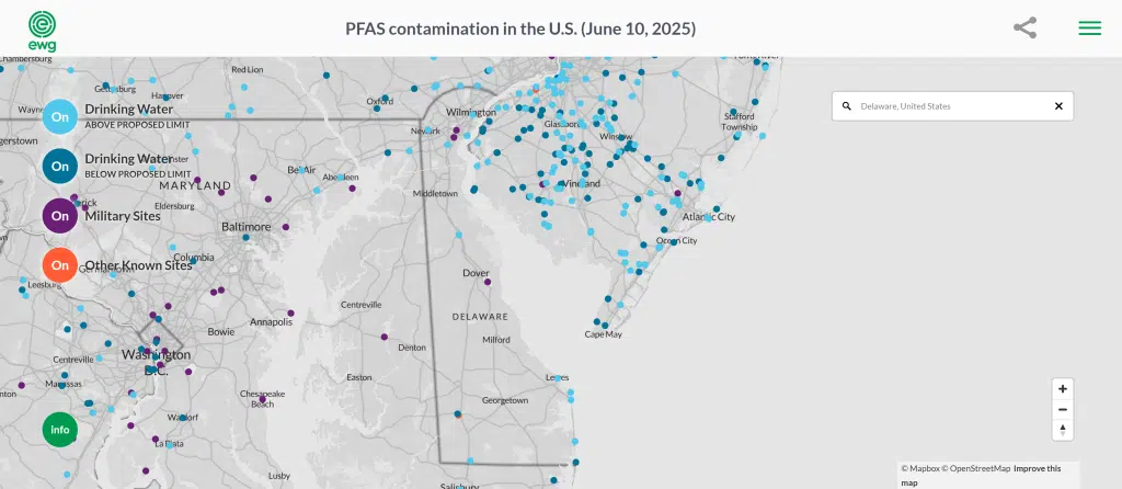 PFAS in Delaware