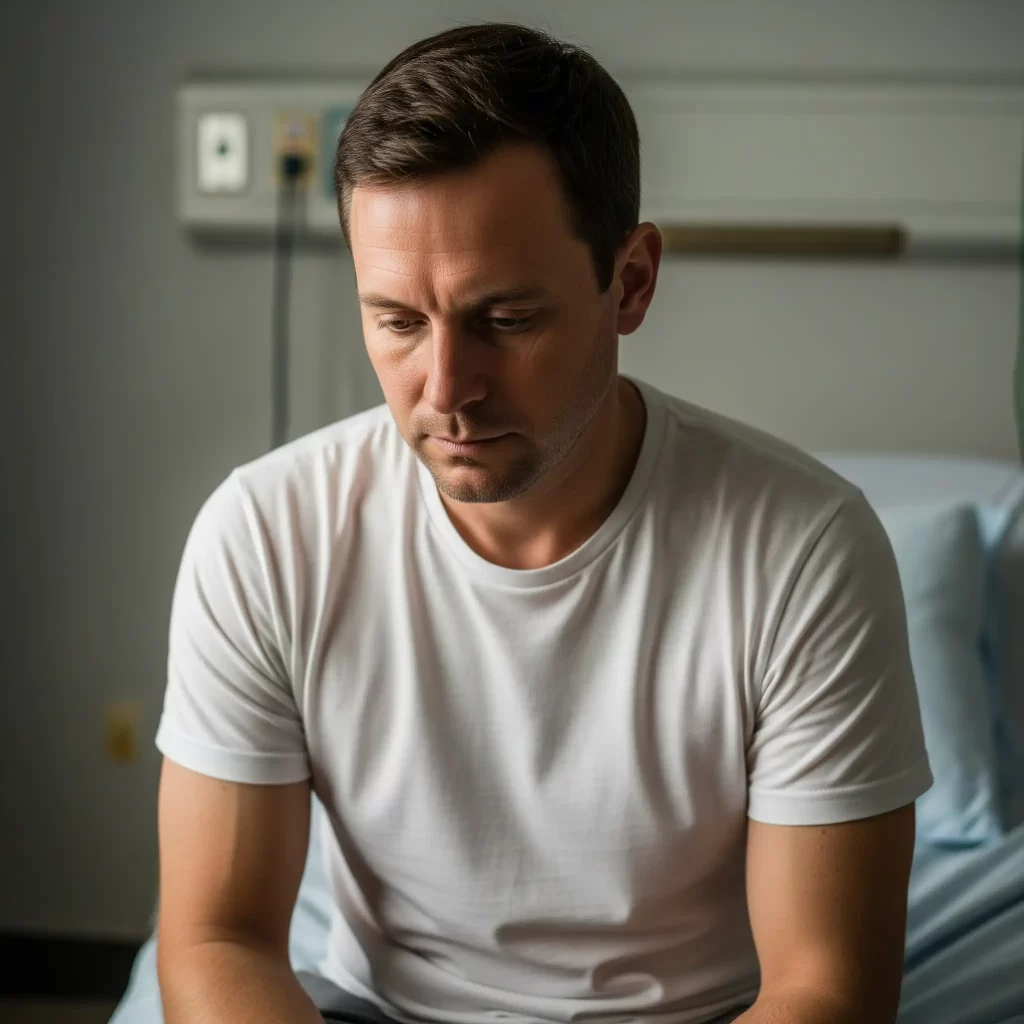 A man with testicular cancer and wants to file a PFAS lawsuit