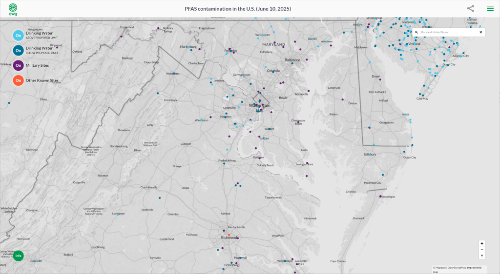pfas maryland