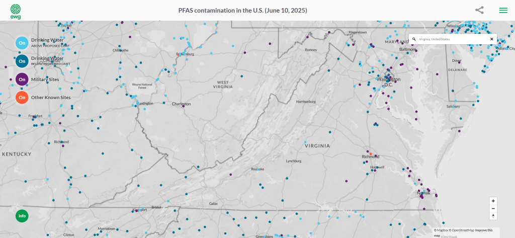 PFAS in Virginia