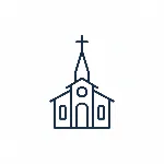 Catholic Church Abuse - Catholic church abuse icon with children sexually abused by clergy, highlighting statutory rape, pornography, and physical signs of violence.