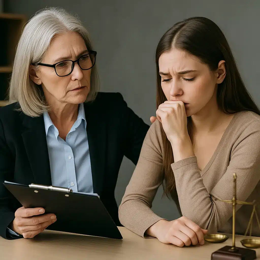 sexual abuse attorney - A concerned priest sits alone in a dimly lit church, reflecting on the ongoing crisis of clergy sexual abuse and the lasting impact it has on victims of sexual abuse committed by members of religious institutions.