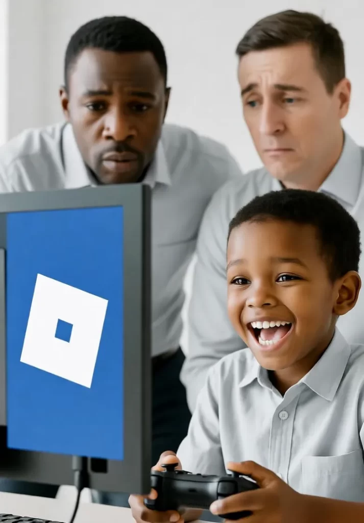 A child playing Roblox, highlighting concerns from video game addiction lawsuits that lawsuit claims Roblox and roblox encourage addictive behaviors, as a Texas family files Roblox case alleging the platform’s design may encourage excessive gaming and addictive behaviors.