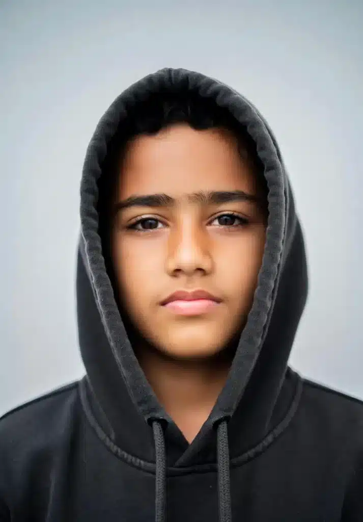 Image of a Maryland Juvenile Detention Center survivor sitting in a courthouse hallway, reflecting on their experience of sexual victimization and the trauma endured while in custody. The scene represents child victims act protections that now allow survivors to pursue compensation through civil claims against responsible institutions and officials.
