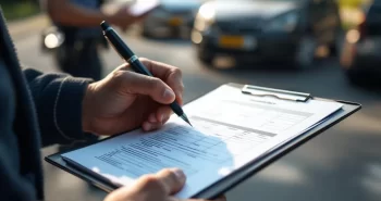 motor vehicle accident report