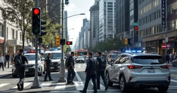 pedestrian motor vehicle accident