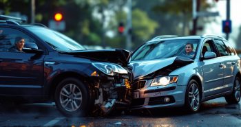 not at fault motor vehicle accident