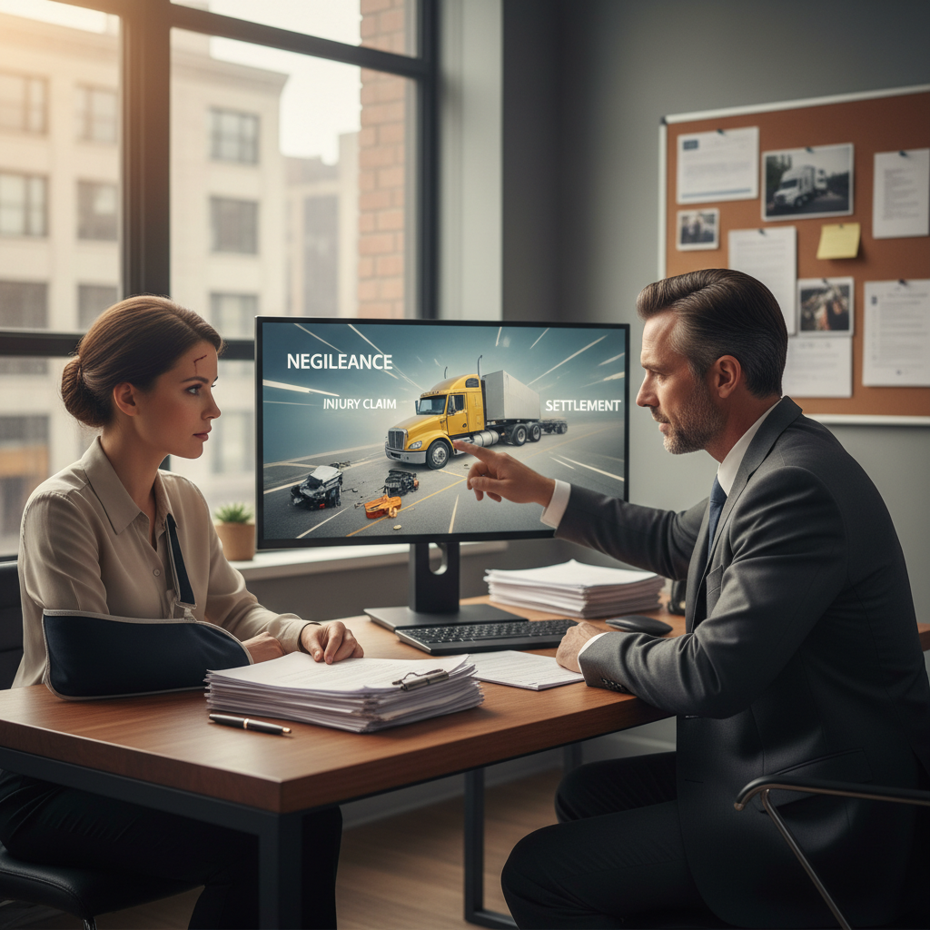 when to consult a lawyer for a truck accident