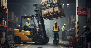 what is the most common type of lift truck accident