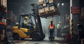 what is the most common type of lift truck accident
