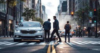 pedestrian car accident