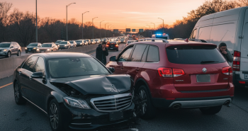 how long does back pain last after a rear end collision