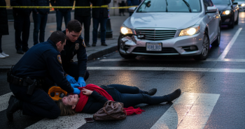 what to do if hit by a car as a pedestrian