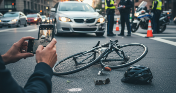 bicycle accident not at fault