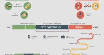how long does it take to settle a rear-end accident