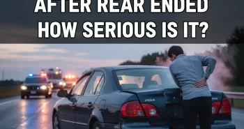 back pain after rear ended