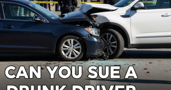can you sue a drunk driver for hitting you