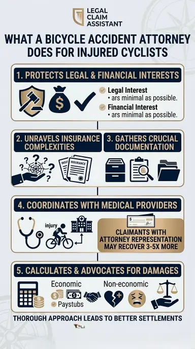 How a Bicycle Accident Attorney Can Help After a Crash