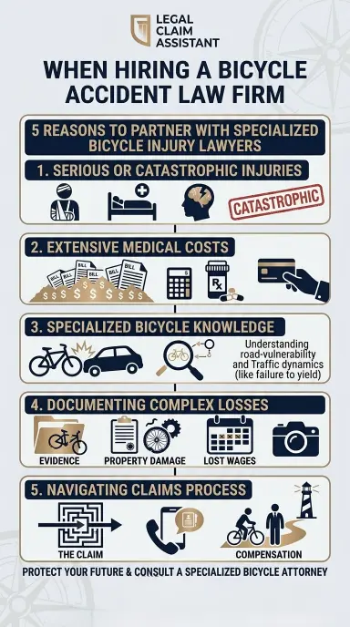 How to Choose the Right Bicycle Accident Law Firm