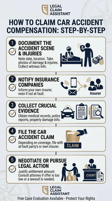 How Do You Get Compensation After A Car Accident?