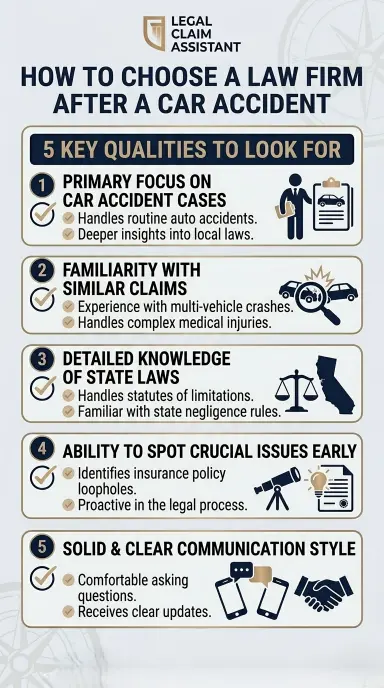 How Do You Choose The Right Car Accident Law Firm?