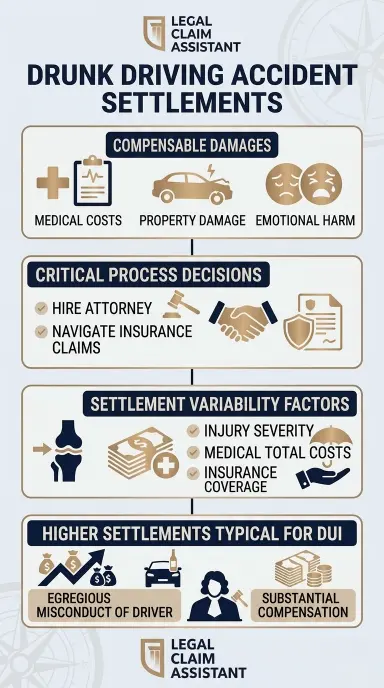 How Drunk Driving Accident Settlements Are Calculated