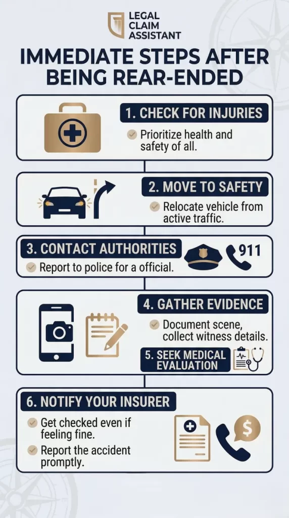 Getting Rear Ended While Stopped Settlement and Who Is at Fault?