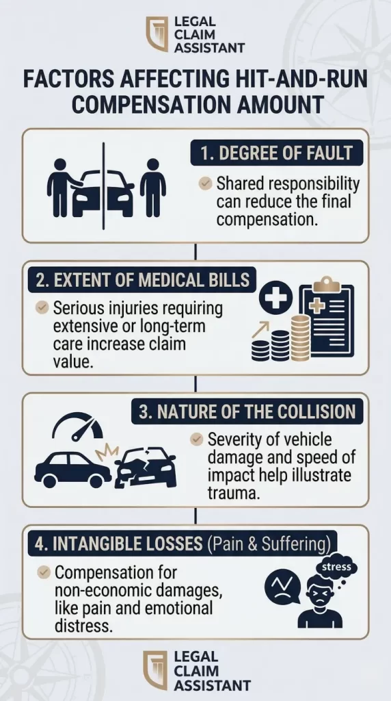 How Much Compensation Can You Get After a Hit and Run?