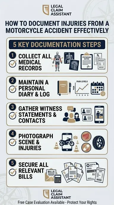 Which Motorcycle Accident Injuries Usually Qualify For Compensation?