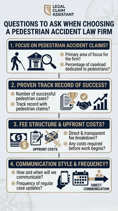 How to Choose the Right Pedestrian Accident Law Firm
