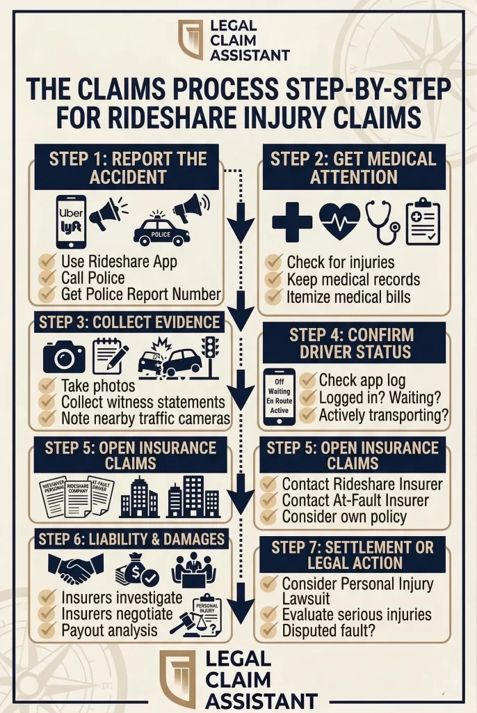 Rideshare Accident Injury Claims