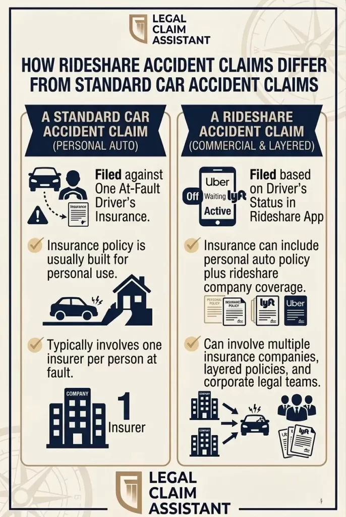 Rideshare Accident Injury Claims